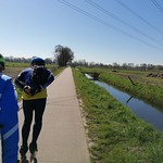 2022 Eerste Paasdag, 17 april, buiten skeeler-tocht IJssel kanaal