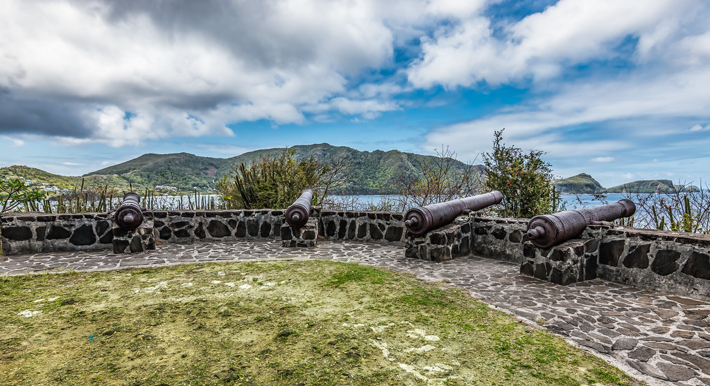 Fort Hamilton sur l'île de Bequia