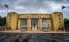 Old Freeman Coliseum sports arena - San Antonio TX