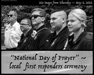"National Day of Prayer" celebration at Van Buren Township Fire Department Headquarters