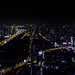 Night view from the Baiyoke Tower, Bangkok, Thailand.  501a