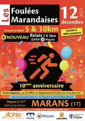 16em competition 2021, 5 km de Marans, 12 décembre 2021 , 30em sur 107, 3em categorie - Photo of Saint-Ouen-d'Aunis