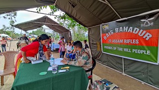Free Medical Camp by 22 Assam Rifles @ GAP Seloi
