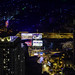 Night view of Bangkok city lights from the Baiyoke Tower, Bangkok, Thailand. 516a
