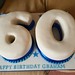 60 number birthday cake