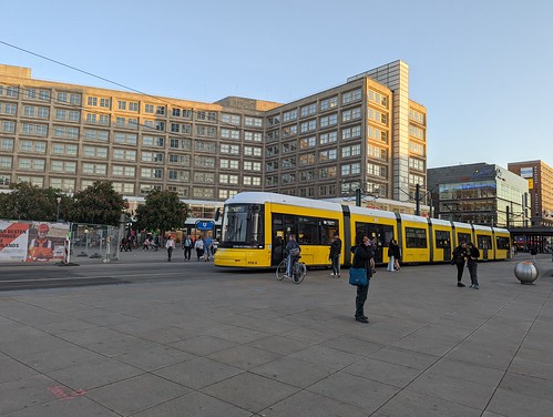Walking around Alexanderplatz