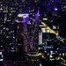 Night view of Bangkok city lights from the Baiyoke Tower, Bangkok, Thailand. 523a