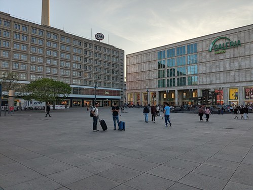 Walking around Alexanderplatz