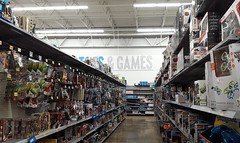 West Memphis Walmart, Toys & Games aisle