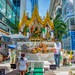 Indra Shrine in front of Amarin Plaza in Bangkok, Thailand