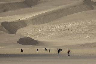 People Climbing- Great Sand Dunes National Park