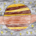 041 - Saturno di Francesco 7 anni