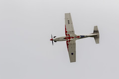 Patrouille wings Of Storm - Pilatus PC-9 - Photo of Angeac-Champagne