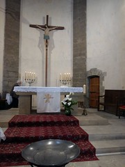 intérieur de l'église Saint-Andéol (CAMARET-SUR-AIGUES,FR84)