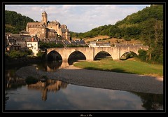 Le Pont sur le Lot (Pont Gothique) - Estaing (Aveyron, Midi-Pyrénées, France) - Photo of Campuac