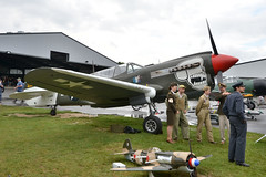 Curtiss P40 - Photo of Cheptainville