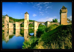 Le Pont Valentré - Cahors (Lot, Midi-Pyrénées, France) - Photo of Labastide-Marnhac