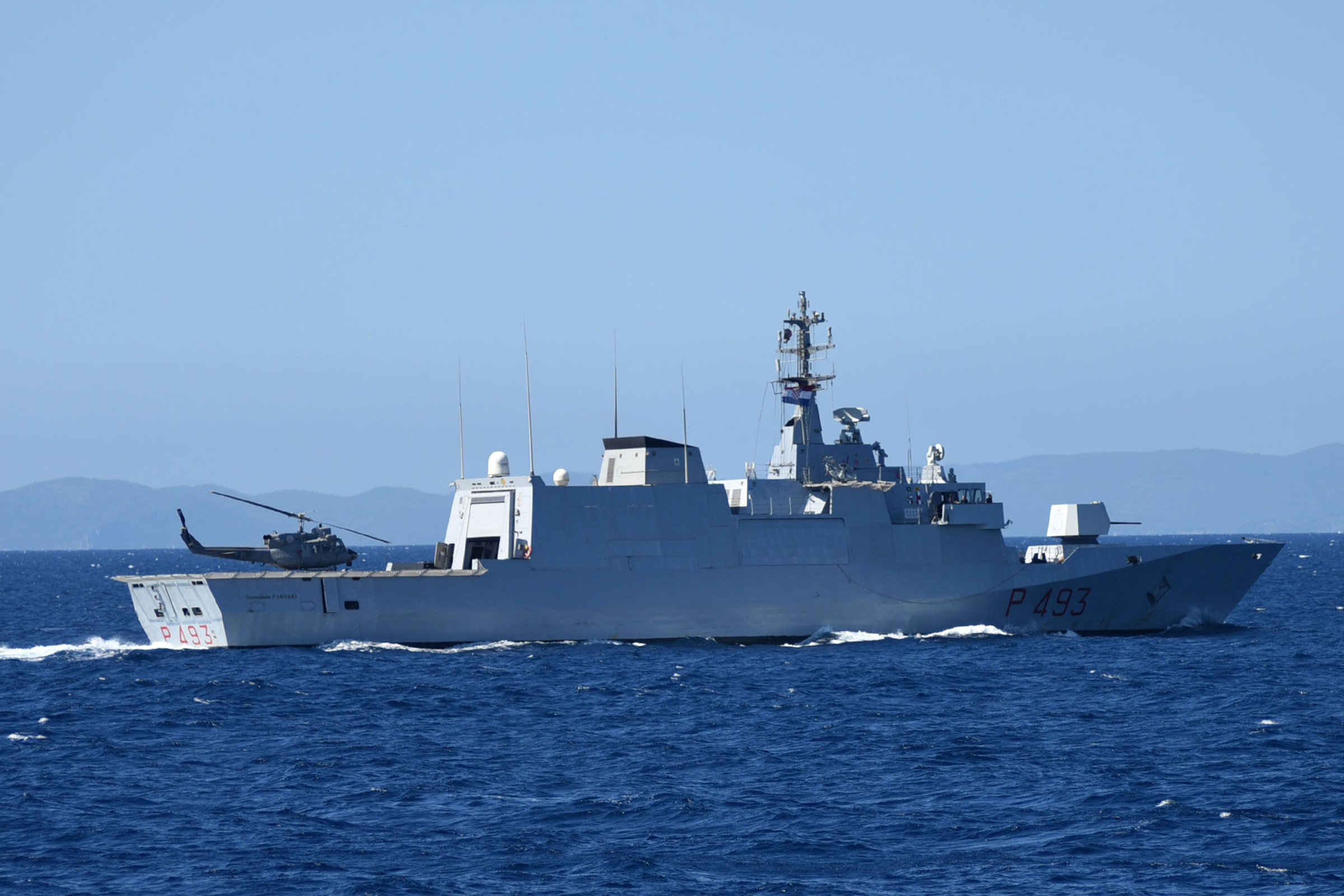 Međunarodna vojna vježba na moru ADRION 2022 LIVEX