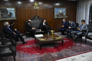 Reunião com Presidente do Senado, Rodrigo Pacheco