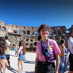 Emilie at the Roman Coliseum - https://www.flickr.com/people/64301920@N06/