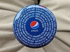 Pepsi bottle cap with Turkish writing