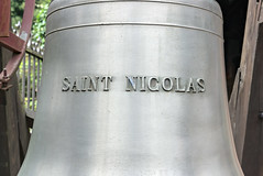 Cloche Saint-Nicolas de la fonderie Cornille-Havard - Photo of Le Mesnil-Villeman