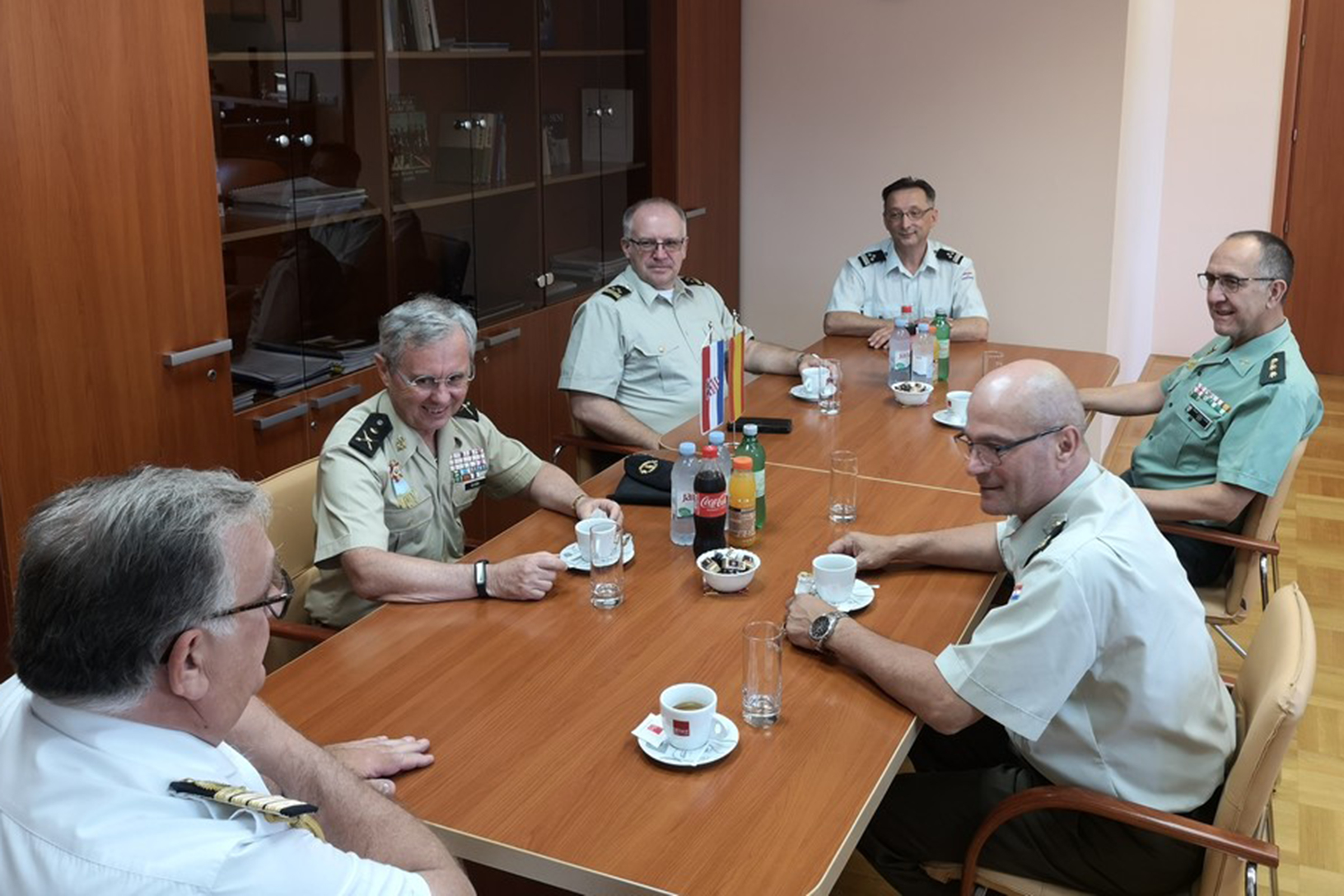 Posjet Zapovjedno stožerne škole Oružanih snaga Kraljevine Španjolske HVU „Dr. Franjo Tuđman“