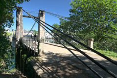 Le vieux pont suspendu de Bono - Photo of Auray
