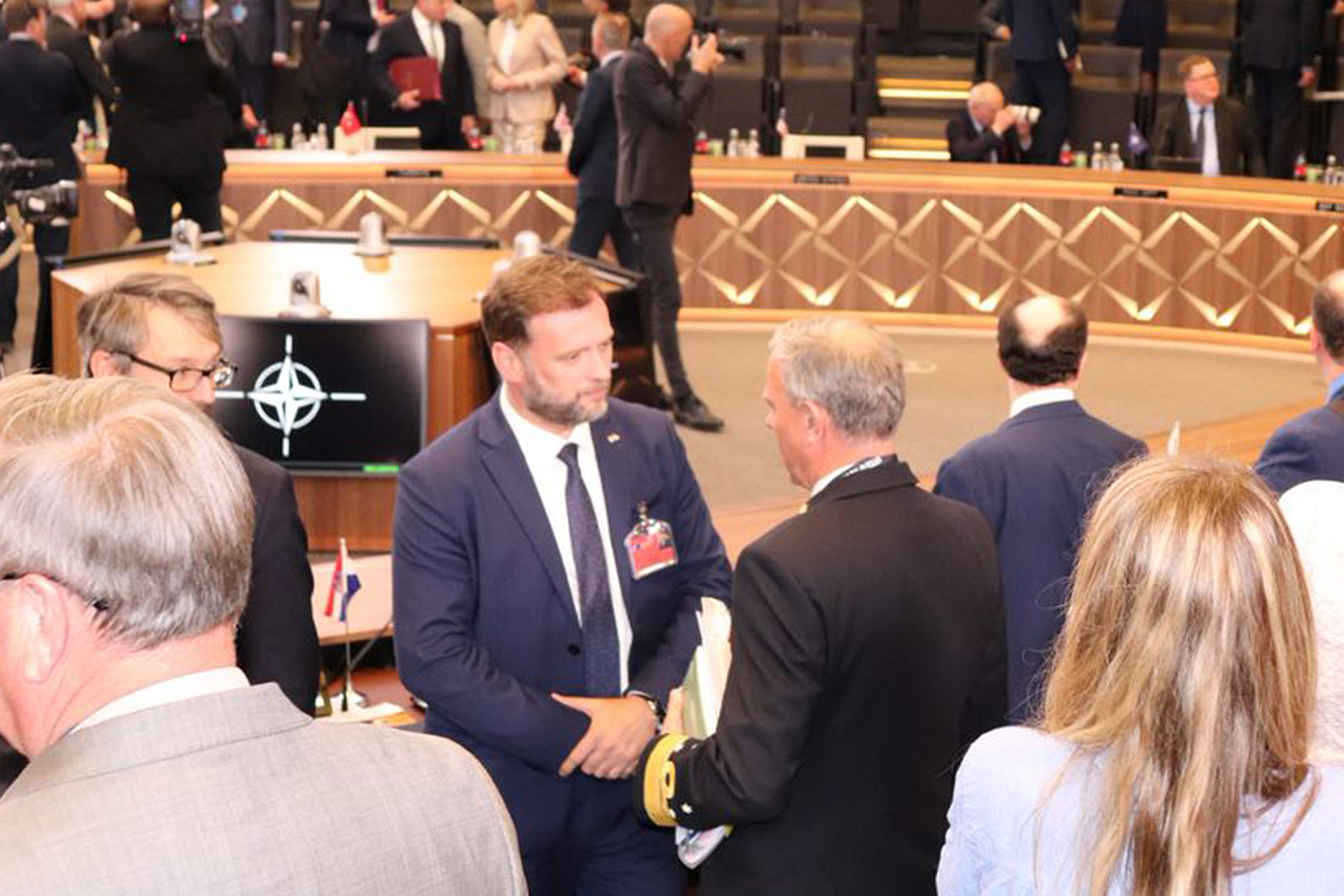 Ministar Banožić na redovnom sastanku ministara obrane NATO-a u Bruxellesu