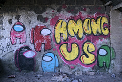 Graffiti Among us