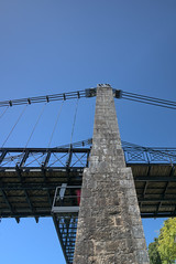 Le vieux pont suspendu de Bono - Photo of Locmariaquer