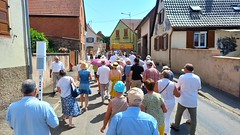 Fete_Dieu_2022_Procession - Photo of Wickersheim-Wilshausen