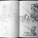2012.02-2017.03[24] Shanghai Sanlintang Studio Three sketchbooks of canvas sketches 上海三林塘工作室 布画草稿速写簿三本-273