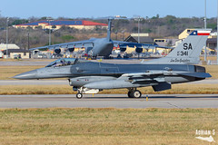 87-0341 F-16C Fighting Falcon | KSKF | 22.03.2022