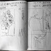 2012.02-2017.03[24] Shanghai Sanlintang Studio Three sketchbooks of canvas sketches 上海三林塘工作室 布画草稿速写簿三本-288
