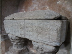 Sarcofag merovingian - Glèisa abadiala de Sent Pèire - Moissac