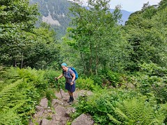 Aufstieg zum Col de Schaeferthal - Photo of Westhalten