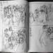 2012.02-2017.03[24] Shanghai Sanlintang Studio Three sketchbooks of canvas sketches 上海三林塘工作室 布画草稿速写簿三本-305