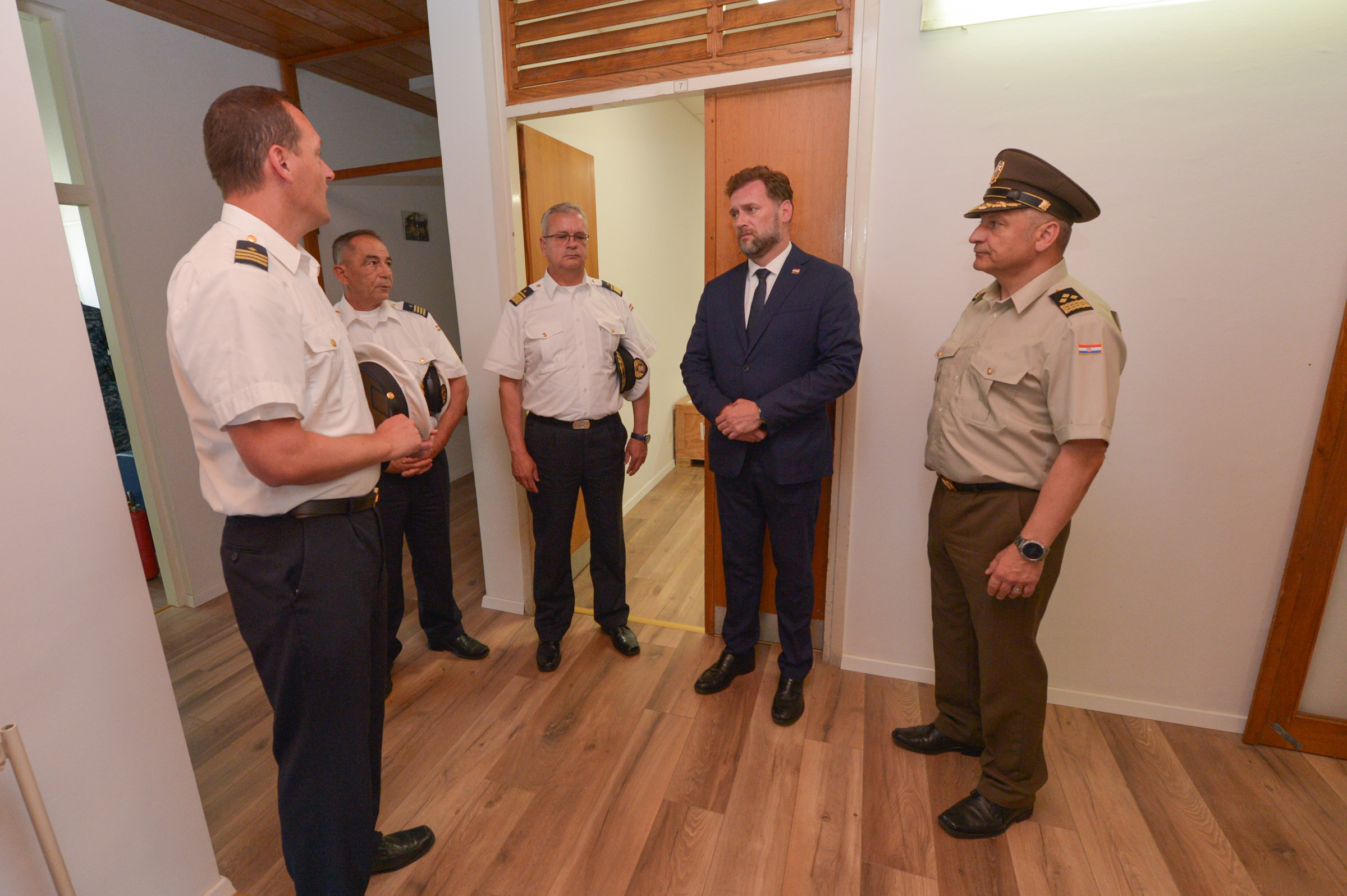 Ministar Banožić u radnom posjetu Hrvatskoj ratnoj mornarici