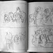 2012.02-2017.03[24] Shanghai Sanlintang Studio Three sketchbooks of canvas sketches 上海三林塘工作室 布画草稿速写簿三本-307