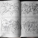 2012.02-2017.03[24] Shanghai Sanlintang Studio Three sketchbooks of canvas sketches 上海三林塘工作室 布画草稿速写簿三本-302