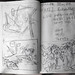 2012.02-2017.03[24] Shanghai Sanlintang Studio Three sketchbooks of canvas sketches 上海三林塘工作室 布画草稿速写簿三本-304