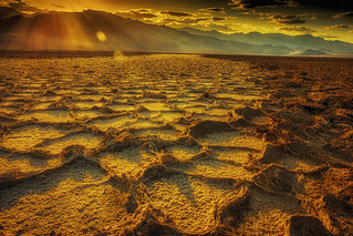 Salt polygon Death Valley (Explore 6/25 #50)