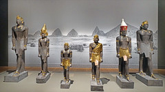 Copies 3D de six statues royales kouchites (Musée du Louvre, Paris) - Photo of Paris 10e Arrondissement