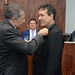 Solenidade de entrega da medalha Dr. Periguary de Medeiros para o médico Loureno Antônio de Loiola Costa