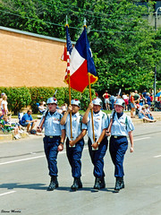 Color Guard, Arlington July 4 Parade, 2001