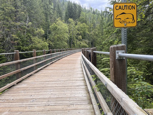 Watch out for bears on the bridge!