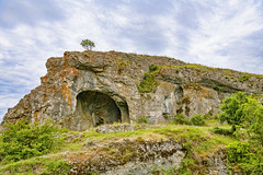 Rock with cave
