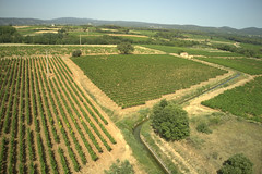 Irrigation canal of Gignac, Hérault, France