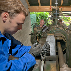 Démontage du moteur Ruston - Photo of Coupvray